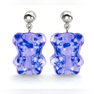 💜💙 NOGU Gummy Bear Earrings 💙💜